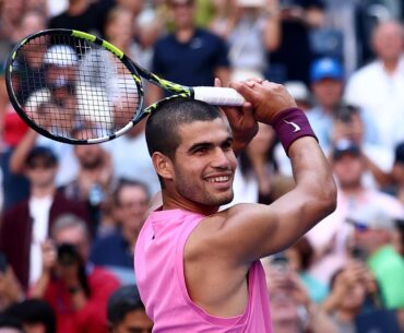 Carlos Alcaraz Swings Between Tennis And Golf At U.S. Open