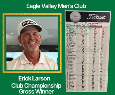 Eric Larson, Kevin Hughes crowned Carson City's Eagle Valley Men’s Club Champions