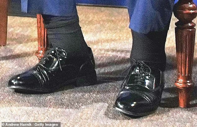 The White House revealed in July that the president was suffering from 'chronic venous insufficiency,' that was causing 'mild swelling' in his lower legs