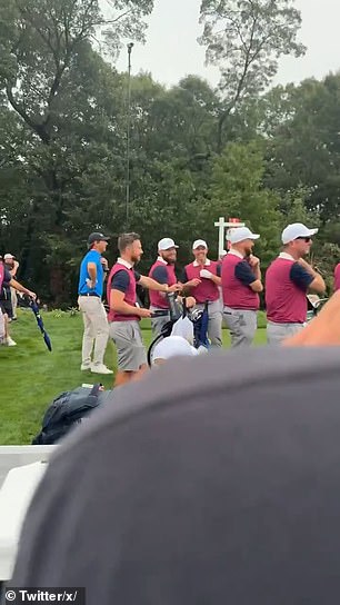 Thankfully, the Team Europe star saw the funny side to it