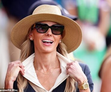 Erica Stoll, the wife of Rory McIlroy, was among the wives and girlfriends at the Ryder Cup