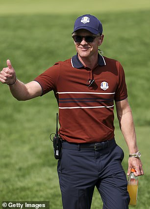 European captain Luke Donald