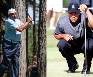 LeBron James(L) and Charles Barkley(R)