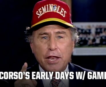 The early days of Lee Corso on College GameDay