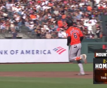 💥 HR DE RYAN MOUNTCASTLE | Baltimore Orioles 4-1 San Francisco Giants | MLB 2025