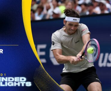 Emilio Nava vs. Taylor Fritz Extended Highlights | 2025 US Open Round 1