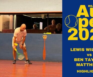 Lewis Williams vs Ben Taylor-Matthews - HIGHLIGHTS - Real Tennis Australian Open 2025