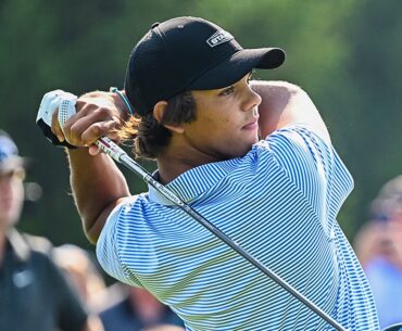 Charlie Woods hits hole-in-one at Junior Players Championship