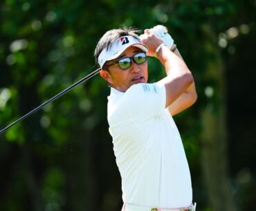 宮本勝昌が連覇へ好発進！太田祐一と首位並走｜シニアゴルフ最新速報