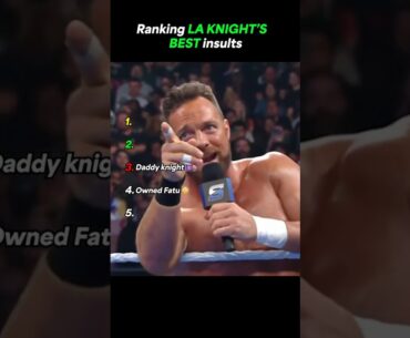 Ranking LA Knight's Best Insults