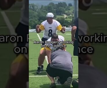 Watch Aaron Rodgers Perfect His Game-Changing Cadence!