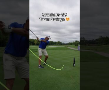 Which swing are you taking? 👀 #golf #LIVGolf