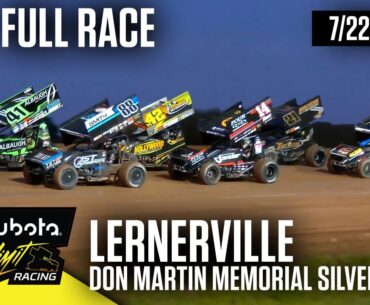 FULL RACE: Kubota High Limit Racing at Lernerville Speedway 7/22/2025
