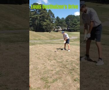 Louis Oosthuizen's 500+ Yard Drive! #golf #professionalgolfer #pgaprofessional #pga #golfswing