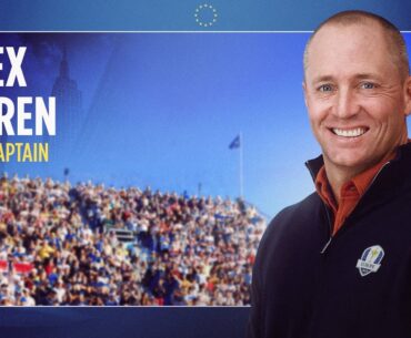 Alex Noren Named Fifth and Final European Vice Captain for the 2025 Ryder Cup