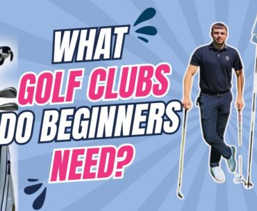 What Golf Clubs do Beginners Need? Men/Women Swing Speed: Golf Basics