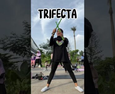 Track poundfit trifecta #trifecta #poundfit #trackpoundfit #shorts #funny #workout #sport