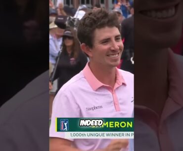 Golf Champ's Epic Win: Never Seen Before! #shorts