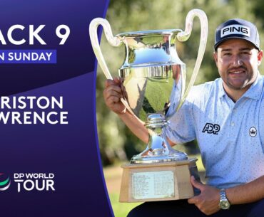 Every Shot of Thriston Lawrence's Back 9 | Omega European Masters