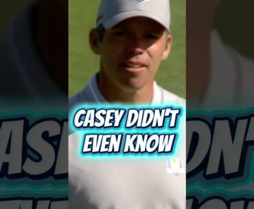 Ryder Cup Stunner: Casey’s Bunker Hole-Out