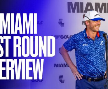 Talor Gooch Takes The Lead! | Liv Golf Miami 2024 Post Round Interview