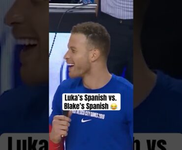 Blake Griffin’s reaction after Luka’s speech 🤣