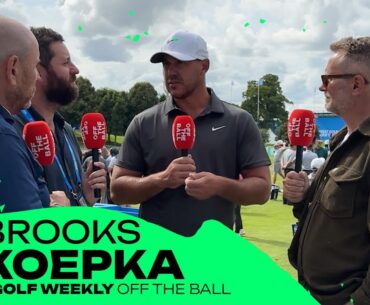 BROOKS KOEPKA: Not making the Ryder Cup team | A difficult year | AMGEN Irish Open