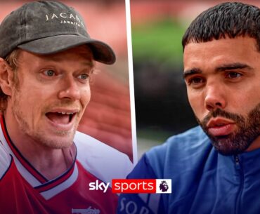 "Bring it home mate!" 🏆 David Raya speaks to Alfie Allen about Arsenal's Premier League title hopes