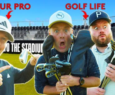 Can a Tour Pro Beat Two Amateurs Using Just ONE Club?!