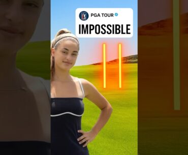 I Hit The Impossible Golf Shot.