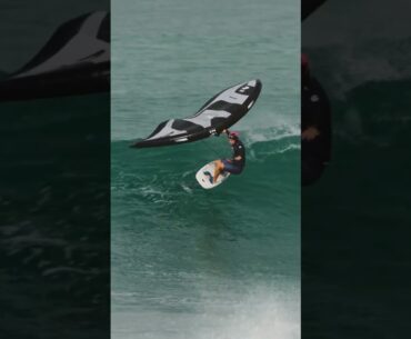 Best waveride ever? 🤙Crazy wing foil wave surf 🔥