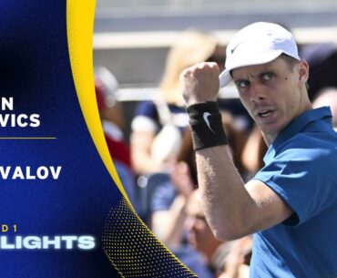 Marton Fucsovics vs. Denis Shapovalov Highlights | 2025 US Open Round 1