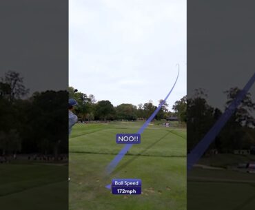 Golfer SHOUTS at ball and gets LUCKY 😅