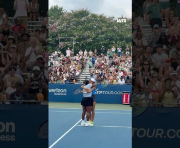Introducing your doubles champions #TaylorTownsend & #ZhangShuai