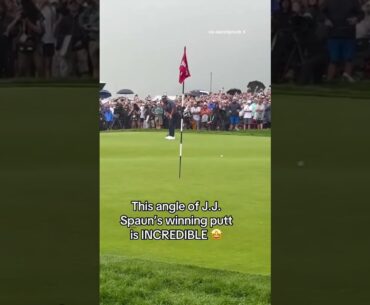 WALKING IT IN FOR THE U.S. OPEN WIN 🏆