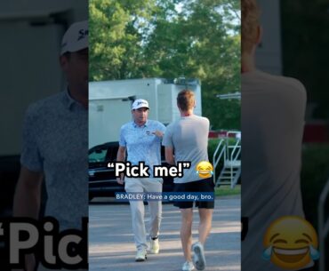 Looks like Keegan Bradley listened 🇺🇸