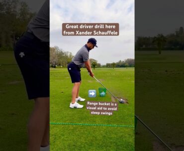 Xander Schauffele’s Simple Driver Drill You Can Copy 🪣