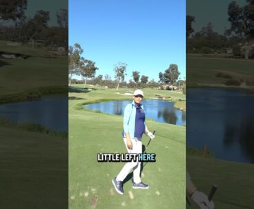 Do you think you can beat a pregnant lady?🤰🏻new series on the way!!! #golf #golfswing