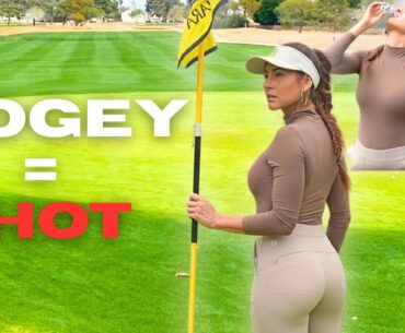 Tequila Golf Challege! Can I survive 9 holes?
