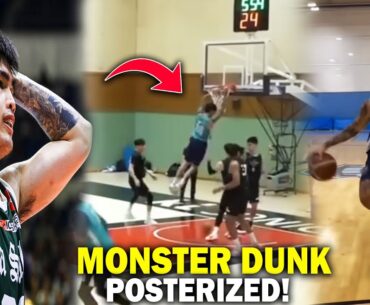 Beast Mode! Kevin Quiambao Nagpakita ng Malupit na Poster Dunk! 😱💥