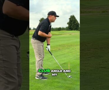 Golf Swing: Perfect Club and Arm Angle  #shorts