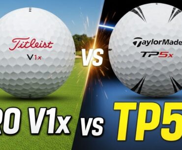 Titleist Pro V1x vs TaylorMade TP5x Review and Comparison: Best Golf Ball for Distance & Control?