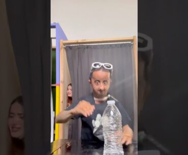 Bottle Flip Challenge 🤣 ​⁠@babyalien1111 #funny #shorts #viralshorts