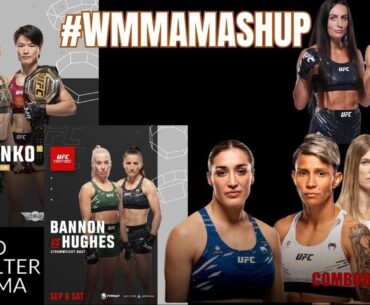 #WMMAMASHUP RD 14 Shevchenko Zhang, Hughes Bannon, Suarez Lemos, Fiorot Jasudavicius, Jandiroba Dern