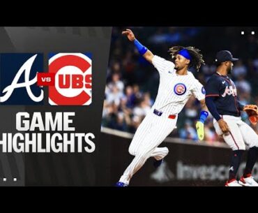Braves vs. Cubs Game Highlights (9/2/25) | MLB Highlights