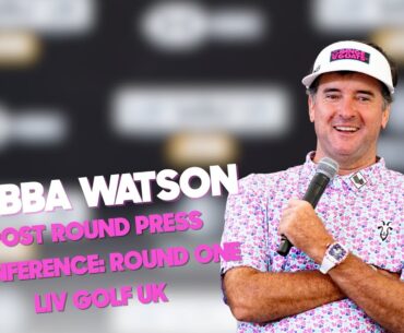 Bubba Watson Round One Press Conference: LIV Golf UK