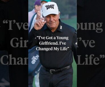 Gary Player is loving life. 😂