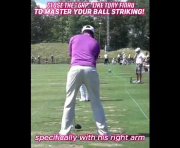 Master Ball Striking Like Tony Finau! #shorts #golftips