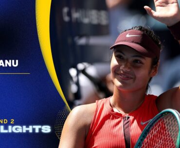Emma Raducanu vs. Janice Tjen Highlights | 2025 US Open Round 2