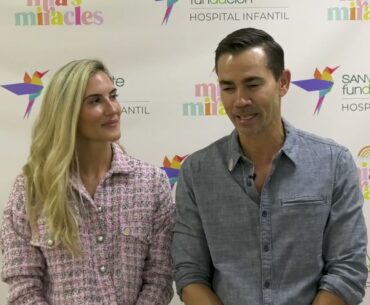 Camilo Villegas y María Ochoa sobre la tarea de Mia's Miracles en Colombia